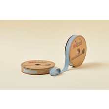 Buffer Biye Koton Katlı D35 Mint Yeşili 2 cm 25 Metre %65 Koton %35 Polyester