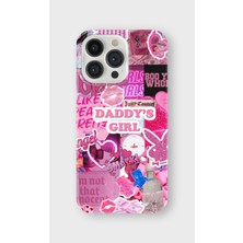 Lelia iPhone 15 Pro Uyumlu Baskılı Şeffaf Telefon Kılıfı | Koleksiyon: Chromatica Aura