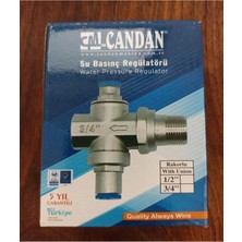 Su Basınç Düşürücü 3/4 Candan Marka Yüksek Performanslı Malzeme ile İç ve Dış Mekan Uyumlu
