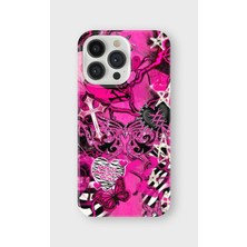 Lelia iPhone 14 Pro Max Uyumlu Baskılı Şeffaf Telefon Kılıfı | Koleksiyon: Chromatica Aura