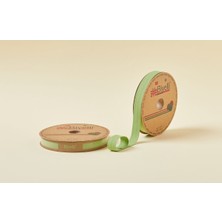 Buffer Biye Koton Katlı D13 Ceviz Yeşili 2 cm 25 Metre %65 Koton %35 Polyester