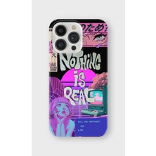Lelia iPhone 16 Pro Max Uyumlu Baskılı Şeffaf Telefon Kılıfı | Koleksiyon: Neondream District
