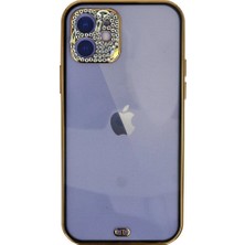 Genel Tedarik iPhone 12 Kılıf Liva Taşlı Silikon - SIYAH-(5796) - EMTHBA5240-8504