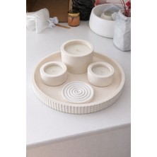 Akanart Meditasyon Mum ve Tütsülük Seti – Doğal Soya Mum