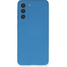 Khayra Samsung Galaxy S21 Fe Kılıf Nano Içi Kadife Silikon - MAVI-(5796) - ESZAOC3841-8934
