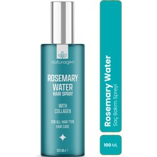 Naturagen Rosemary Water Hair Sprey - Kolajenli Saç Toniği-%100 Doğal Biberiye Mayalı