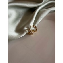 Aurah Mini Taş Detay Küpe