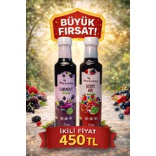 KanguruMarkt Perianna Karadut + Berry Mix Meyve Özü Ikili Set (%100 Doğal, Katkısız)