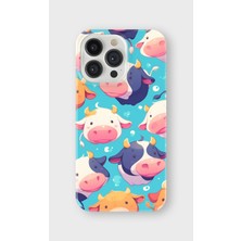 Lelia iPhone 14 Pro Max Uyumlu Baskılı Şeffaf Telefon Kılıfı | Koleksiyon: Cute Animals