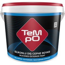 Tempo Dış Cephe Silikonlu Boya, Baz 4, 10 Kg, 7.5 L
