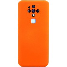 Genel Tedarik Tecno Camon 16 Kılıf Nano Içi Kadife Silikon - TURUNCU-(5796) - EMTHBA6343-1493