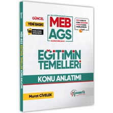 2025 Meb-Ags Eğitimin Temelleri Görsel Destekli Konu Anlatımı Kitabı Yeni Müfredat Güncel Baskı