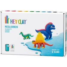 Hey Clay Yaratıcı Kil Seti - Lagosuchus, Allosaurus, Dimetrodon