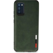 Samsung Galaxy A03S Kılıf Loop Deri Silikon - YEŞIL-(5796) - EMTHBA7429-6115