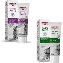 Bonacibo Yavru ve Yetişkin Kedi Vitamin Seti - Büyüme Desteği ve Bağışıklık Güçlendirici (Kitten & Multi)