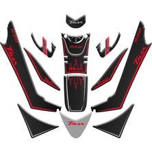 Yamaha Tmax 530 2017 - 2021 Uyumlu Tank Pad Set 003