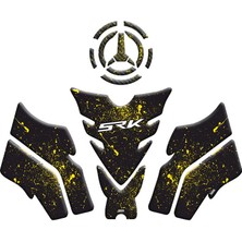 Rks Srk 125 S 2024 - 2025 Uyumlu Tank Pad Set 005