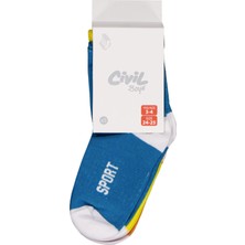 Civil Boys Sport Derbi 5'li 3-11 Yaş Erkek Soket Çorap - Standart 3-4 Yaş