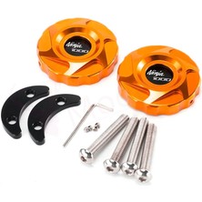 Kawasaki Z1000 Uyumlu Aks Koruma Kapağı Turuncu