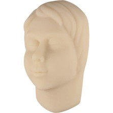 EgeAnatomi Maketleri Yüz Enjeksiyon Maketi - Botox - Botoks  Dolgu Eğitim Mankeni - Silikon Mikroblading Uygulama Maketi