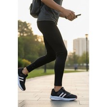 Enoch Erkek Spor Ayakkabı Şeritli Koşu ve Yürüyüş Sneaker Hafif Tabanlı Günlük Model