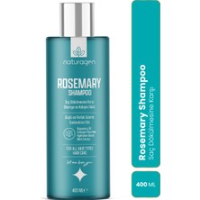 Naturagen Rosemary Yoğun Bakım Şampuanı Dökülme Karşıtı Hızlı Uzamaya Yardımcı 400 ml