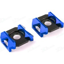 Universal Motosiklet Salıncak Maşa Gerdirme Ayarlayıcı Mavi