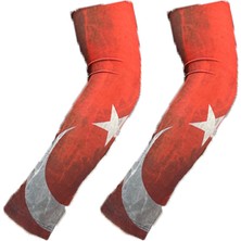 Giyilebilir Kol Dövmesi & Kol Çorabı 3D Baskılı 2 Adet 007