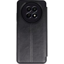 Genel Tedarik Realme 12 5g Kılıf Flip Cover - SIYAH-(5796) - EMTHBA6645-4058