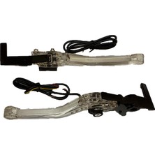 Honda Pcx 2025 Uyumlu LED Işıklı Sinyalli Ayarlanabilir Spor Manet