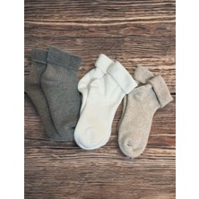 Bemp 3'lü Kadın Bot Çorap