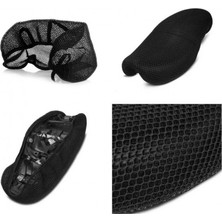 Yamaha Xmax 2014 - 2025 Uyumlu 3D Fileli Hava Destekli Konfor Koltuk Kılıfı 4xl Beden