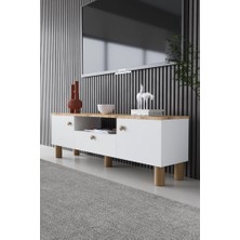 Kzy Mobilya Bohem Tv Ünitesi 150 x 50 cm Modern Tasarım ile Minimalist Estetik Sunuyor