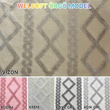 Örgü Model Welsoft Yumuşak Kış Aylarının Vazgeçilmez Yatak Koruyucu Örtüsü - Koyu Gri - 100X200