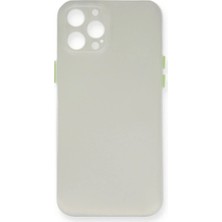 Genel Tedarik iPhone 12 Pro Max Kılıf Pp Ultra Ince Kapak - BEYAZ-(5796) - EMTHBA1699-2679