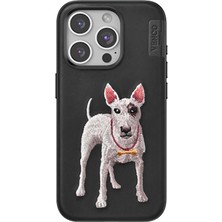 Genel Tedarik iPhone 14 Pro Max Perma Desenli Kapak - SIYAH-(5796) - EMTHBA5121-7292