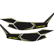 Honda Pcx 2025 Uyumlu Yan Ayak Pad 006