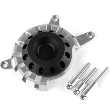 Honda CB650F Uyumlu Motor Sağ Ön Blok Koruyucu Gümüş