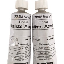Schmincke Primacryl Artist Boya 35ML, 100 Zinc White-2 Adet