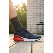 Enoch Erkek Spor Ayakkabı Topuk Destekli Sneaker Fileli Rahat Yürüyüş ve Koşu Modeli