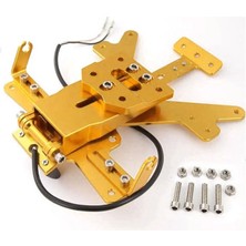 Kawasaki Z800 Uyumlu Işıklı Katlanır Plaka Gold