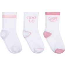 Civil Girls Sport 3'lü 2-12 Yaş Kız Soket Çorap - Standart 10-11 Yaş