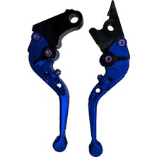 Honda Cbr 125 R - 250 R Uyumlu Katlanabilir Spor Manet Mavi