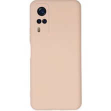 Genel Tedarik Vivo Y53S Kılıf Nano Içi Kadife Silikon - PUDRA-(5796) - EMTHBA1511-3516