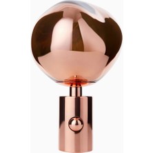 Tom Dixon Melt Masa Lambası Bakır Tonlu Ikonik Tasarım