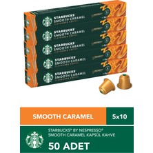 Starbucks By Nespresso Caramel Kapsül Kahve 5 x 10 Adet