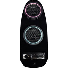 Pcx Koltuk Altı Ses Sistemi 2 x 200W Hoparlör Siyah (Sese Duyarlı LED Işıklı)