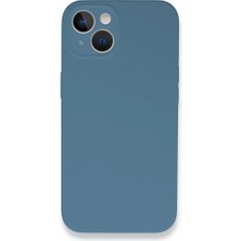 Khayra iPhone 13 Mini Kılıf Lansman Legant Silikon - Açık MAVI-(5796) - ESZAOC8452-8270