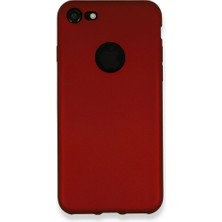 Genel Tedarik iPhone 7 Kılıf First Silikon - BORDO-(5796) - EMTHBA3036-9715