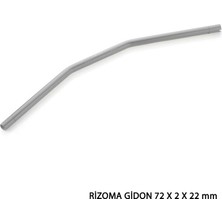 Universal Rizoma Gidon Gümüş 72 x 2 x 22 mm